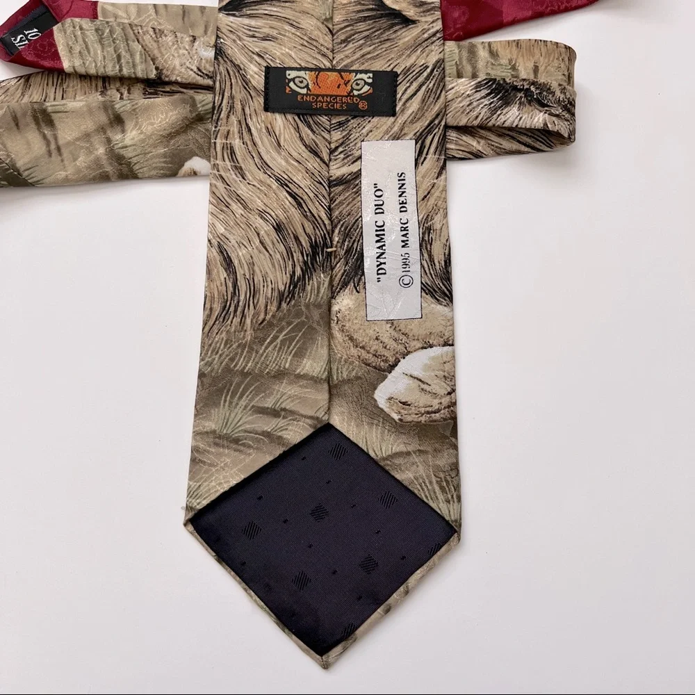 Endangered Species vintage necktie